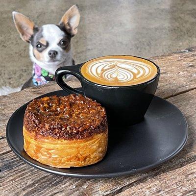 Pecan croissant