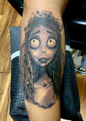 Corpse Bride tattoo by Shred