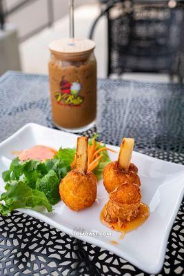 Shrimp Paste Lollipops