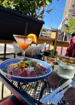 Patio dining