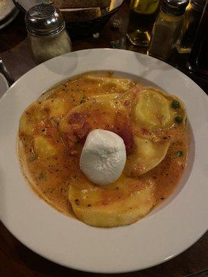 Burrata Ravioli