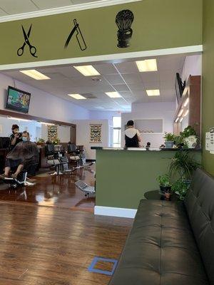 Devlin Barber Shop - Everything is brand new and the shop is pretty sharp!