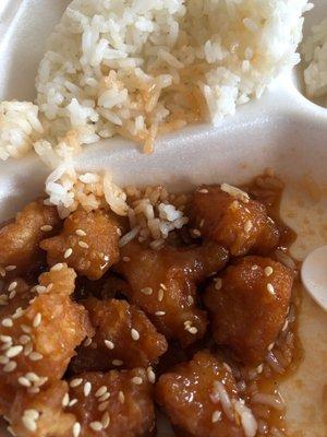 Sesame chicken