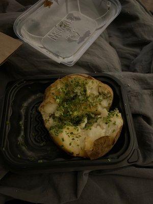 Sour Cream and Chive Baked Potato