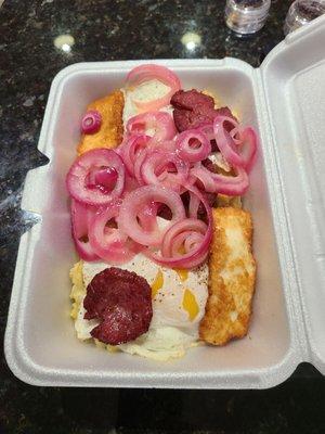 Breakfast  Mangu Tres golpes