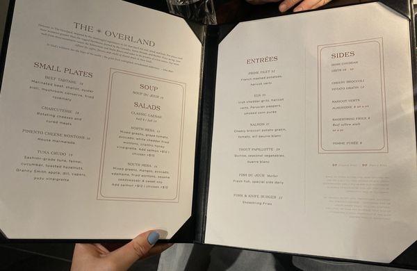 Menu 10/2024