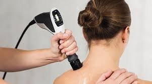 Shockwave Therapy pain relief for shoulder pain.