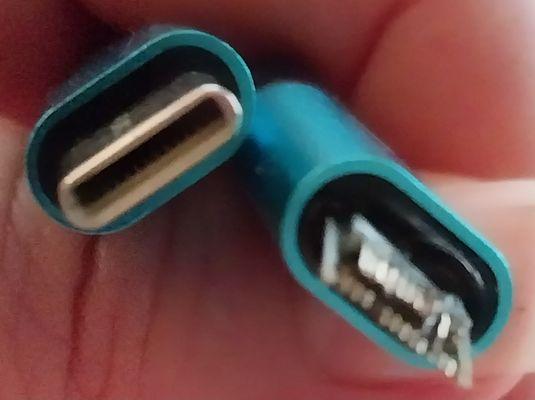 melted cable