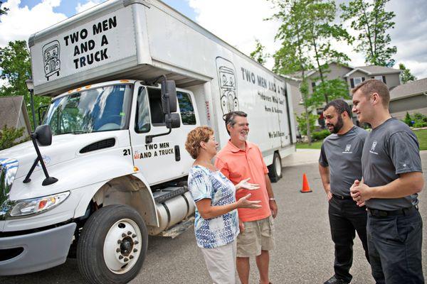 Two Men and a Truck Moving and Storage