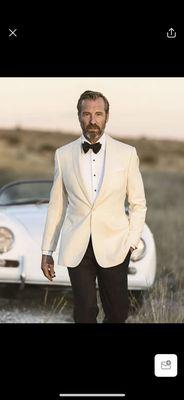 Ivory Shawl Dinner Jacket