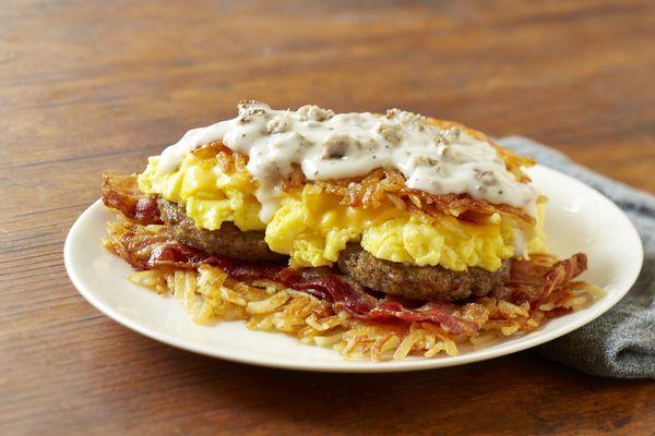 Stuffed Hash Brown