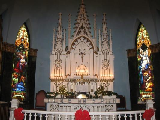 The altar