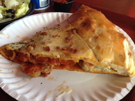 Stuffed pizza