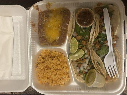 Pastor Taco Plate