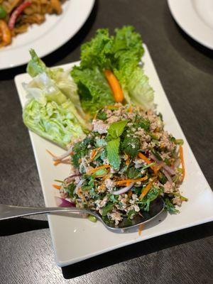 Chicken larb