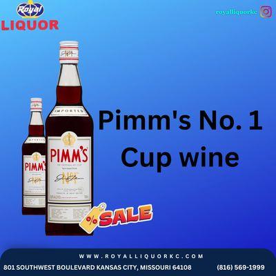 Pimm's No. 1 Cup wine is now available at Royal Liquor in Kansas City, Missouri.