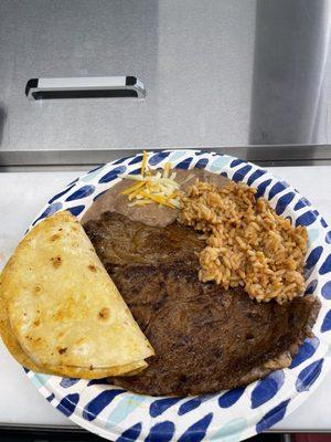 Carne Asada Plate