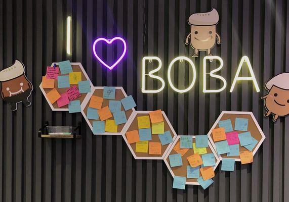 Love letters to boba