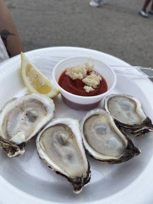 Oysters from Raw Bar