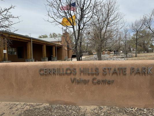 Outside State Park entrance