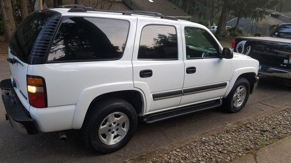 Here's the Tahoe we bought from Eastport Auto