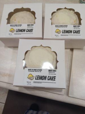 4inch lemon cake