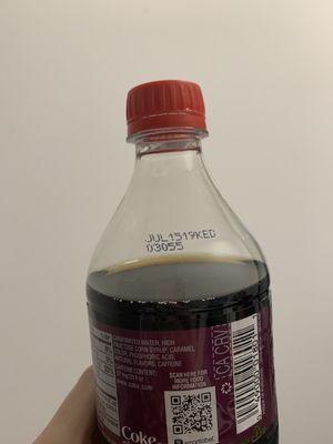 Expired soda