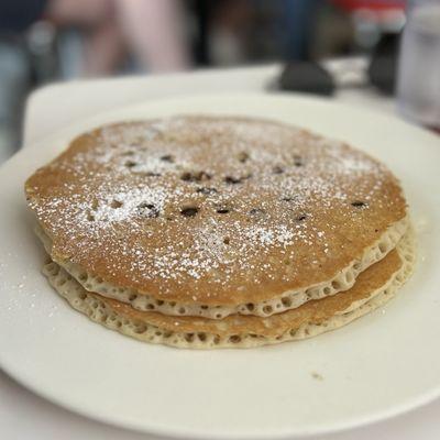 Chocolate chip pancakes