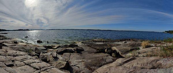 Panoramic View of the water