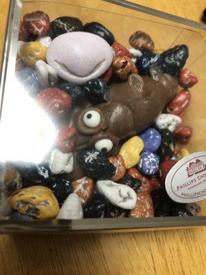 Lobster on the Rocks. Lol. It's a chocolate lobster in a box with a few chocolate shells and a ton of chocolate rocks $7.50