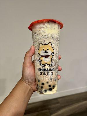 M2. Oreo Milk Tea w/ brown sugar boba