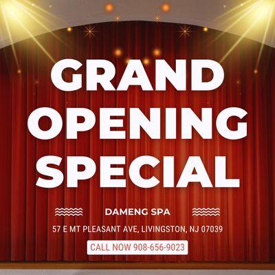 Grand Opening Special