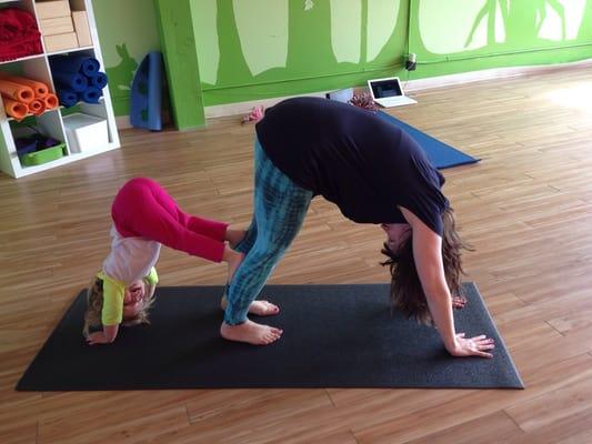 Mommy and me yoga