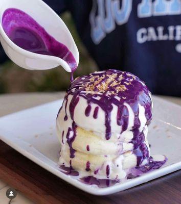 Ube Soufflé