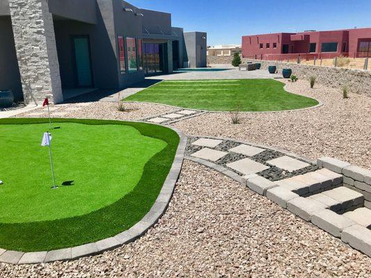 Xeriscape, Synthetic Turf, Putting Green