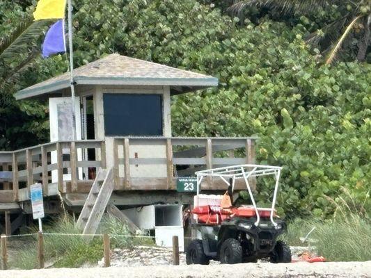 Lifeguard house