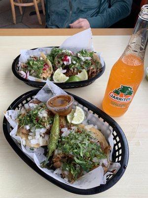 Tacos and jarritos