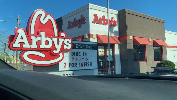 Front Of Arby's