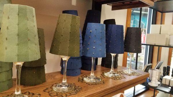 Paper lamp shades!