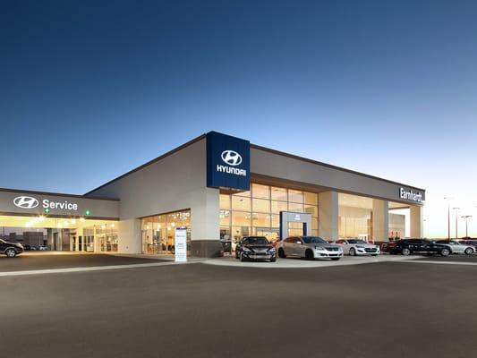 Our gorgeous new dealership next to the Scottsdale Airpark runway on Frank Lloyd Wright Blvd.