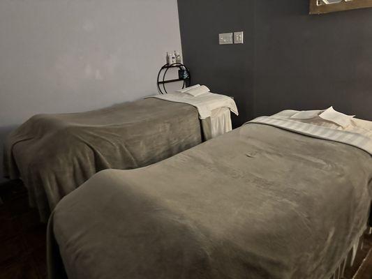 Couples massage room