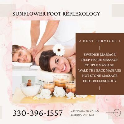 Sunflower Foot Reflexology