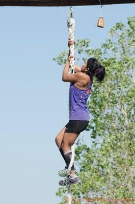 Rope Climb at MYLO Obstacle Fitness