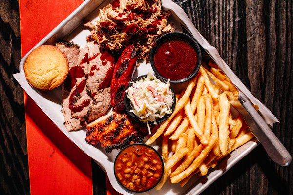 BBQ platter