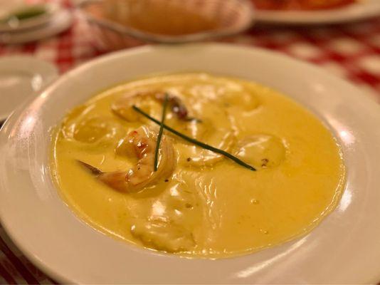 Ravioli with Crab and Shrimp