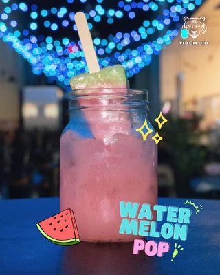 The Watermelon Pop soju cocktail.

(Tiger Jib x Quick Sushi)