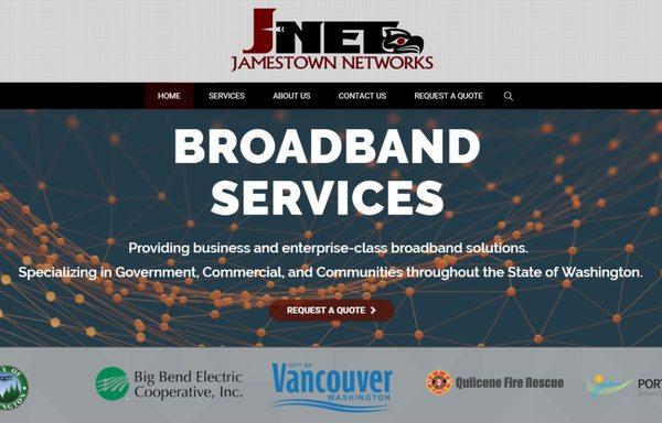 Checkout our regional business web design for Jamestown Networks. https://jamestownnetworks.com