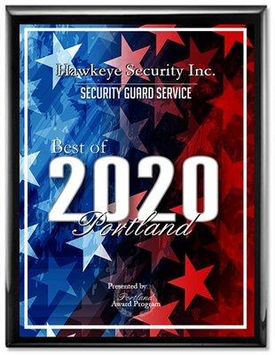 2020 Best of Portland - Security Services