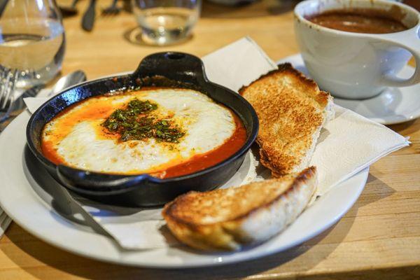 Baked eggs