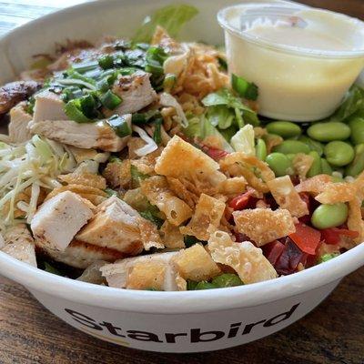 Katsu Salad w/ Grilled Chicken, 4/21